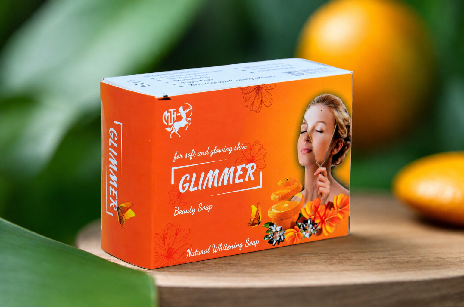 Glimmer Face Beauty Soap – Premium Organic Brightening Soap