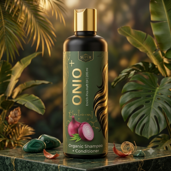 ONIO+ Onion Hair Shampoo – Reduces Hair Fall, Cleanses Scalp & Promotes Healthy Hair