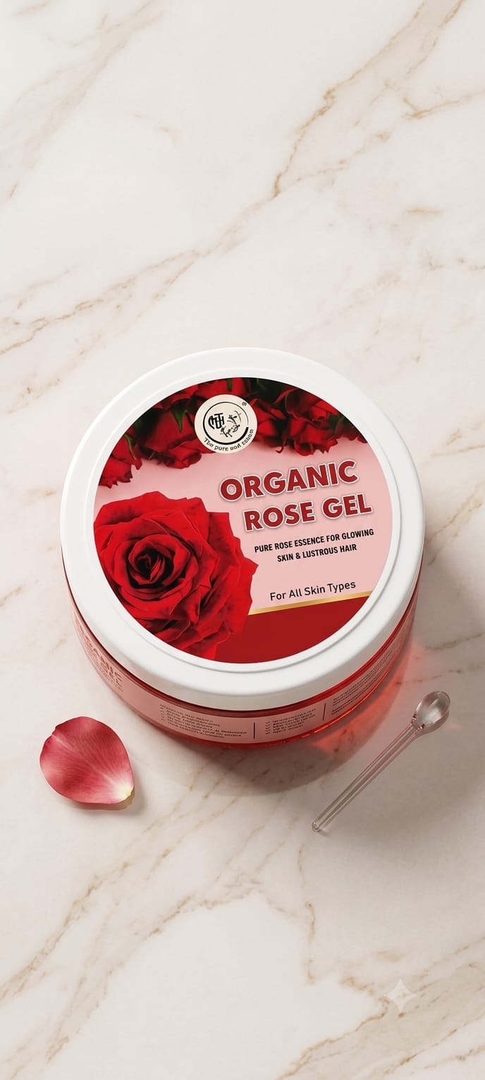 Pure & Cure Organic Rose Gel